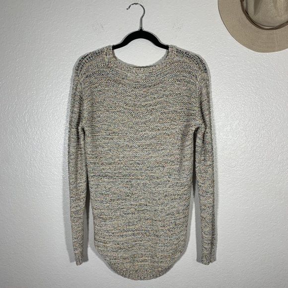 Cato Sweater Knitted Medium Multi-color Long Sleeve - Picture 2 of 5